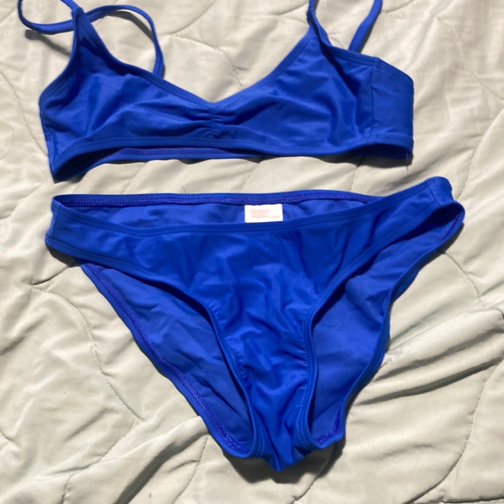 Xhilaration royal blue bikini